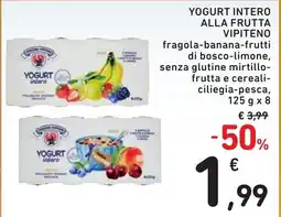Spazio Conad Yogurt intero alla frutta vipiteno offerta