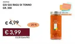 Prezzemolo e Vitale Giu giu ragu di tonno offerta