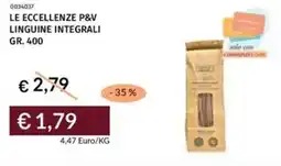 Prezzemolo e Vitale Le eccellenze p&v linguine integrali offerta