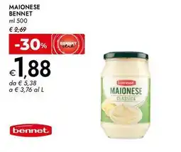 Bennet Maionese BENNET offerta