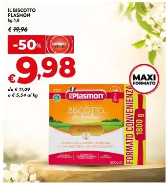 Bennet Il biscotto PLASMON offerta