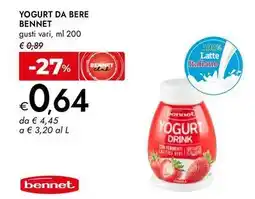Bennet Yogurt da bere BENNET offerta