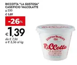 Bennet Riccotta "la gustosa" CASEIFICIO VALCOLATTE offerta