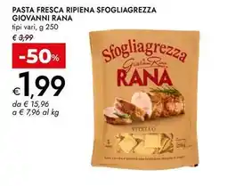 Bennet Pasta fresca ripiena sfogliagrezza GIOVANNI RANA offerta