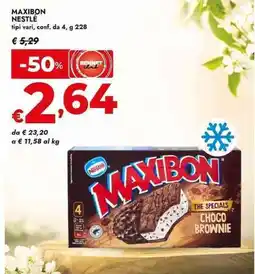 Bennet Maxibon NESTLÉ offerta