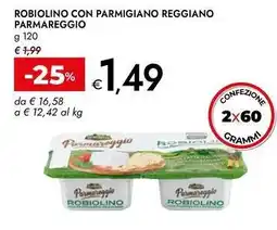 Bennet Robiolino con parmigiano reggiano PARMAREGGIO offerta