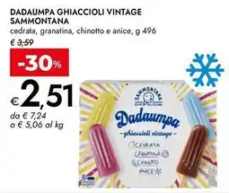 Bennet Dadaumpa ghiaccioli vintage SAMMONTANA offerta