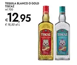 Bennet Tequila blanco o gold TISCAZ offerta