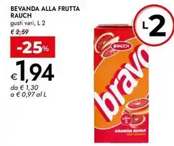 Bennet Bevanda alla frutta RAUCH offerta