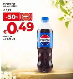 Bennet Pepsi o 7up offerta
