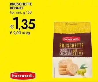 Bennet Bruschette BENNET offerta