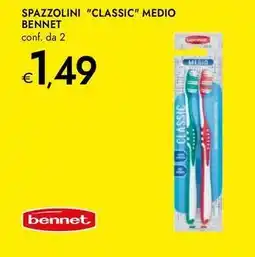 Bennet Spazzolini "classic" medio BENNET offerta
