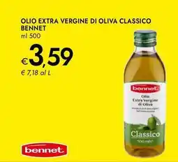 Bennet Olio extra vergine di oliva classico BENNET offerta
