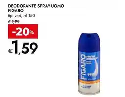 Bennet Deodorante spray uomo FIGARO offerta