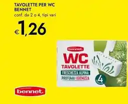 Bennet Tavolette per wc BENNET offerta