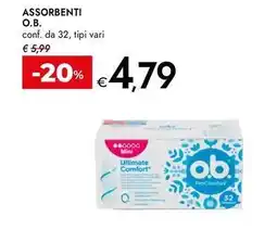 Bennet Assorbenti O.B. offerta