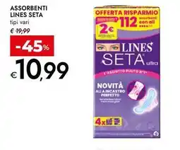 Bennet Assorbenti LINES SETA offerta