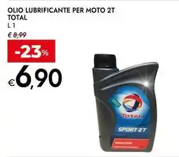 Bennet Olio lubrificante per moto 2t TOTAL offerta