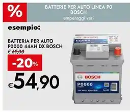 Bennet Batterie per auto linea po BOSCH offerta