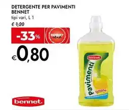Bennet Detergente per pavimenti BENNET offerta