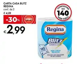 Bennet Carta casa blitz REGINA offerta