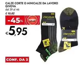 Bennet Calze corte o minicalze da lavoro GIVOVA offerta