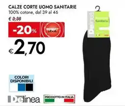 Bennet Calze corte uomo sanitarie offerta