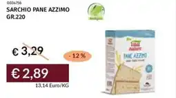 Prezzemolo e Vitale Sarchio pane azzimo offerta