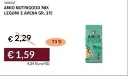Prezzemolo e Vitale Amio nutrigood mix legumi e avena offerta