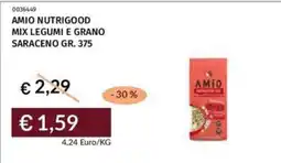 Prezzemolo e Vitale Amio nutrigood mix legumi e grano saraceno offerta