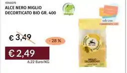 Prezzemolo e Vitale Alce nero miglio decorticato bio offerta