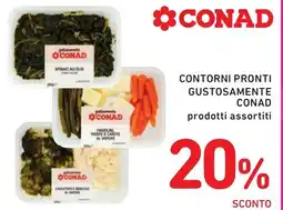 Spazio Conad Contorni pronti gustosamente CONAD prodotti assortiti offerta