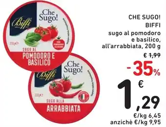 Spazio Conad Che sugo! BIFFI offerta