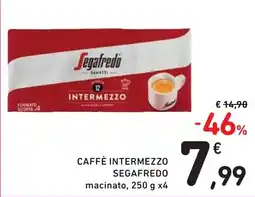 Spazio Conad Caffè intermezzo Segafredo macinato offerta