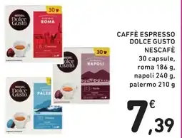 Spazio Conad Caffè espresso dolce gusto NESCAFÈ offerta