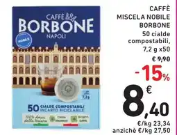Spazio Conad Caffè miscela nobile BORBONE offerta
