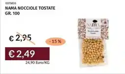 Prezzemolo e Vitale Nama nocciole tostate offerta