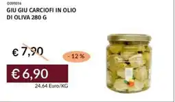 Prezzemolo e Vitale Giu giu carciofi in olio di oliva offerta