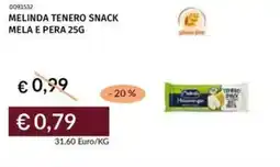 Prezzemolo e Vitale Melinda tenero snack mela e pera offerta