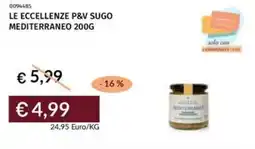 Prezzemolo e Vitale Le eccellenze p&v sugo mediterraneo offerta