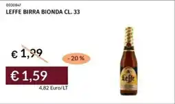 Prezzemolo e Vitale Leffe birra bionda offerta