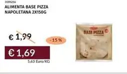 Prezzemolo e Vitale Alimenta base pizza napoletana offerta