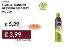 Prezzemolo e Vitale Fratelli mantova dressing bio spray offerta