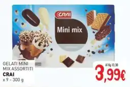 Crai Gelati mini mix assortiti CRAI offerta
