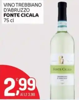 Crai Vino trebbiano d'abruzzo FONTE CICALA offerta