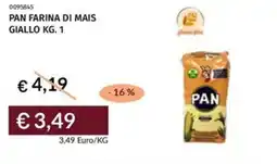 Prezzemolo e Vitale Pan farina di mais giallo offerta