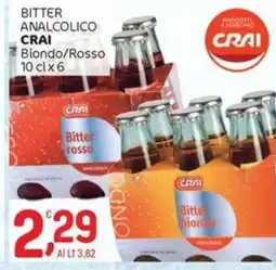 Crai Bitter analcolico CRAI offerta
