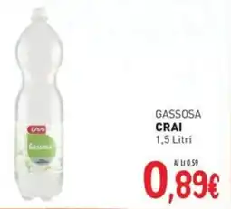 Crai Gassosa CRAI offerta