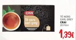 Crai Té nero earl grey CRAI offerta