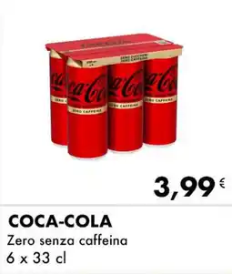 Iper Tosano COCA-COLA Zero senza caffeina offerta